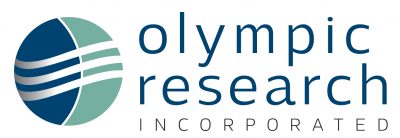 Olympic Research Inc logo by Laurel Black Design