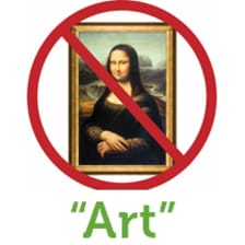 A logo is not art